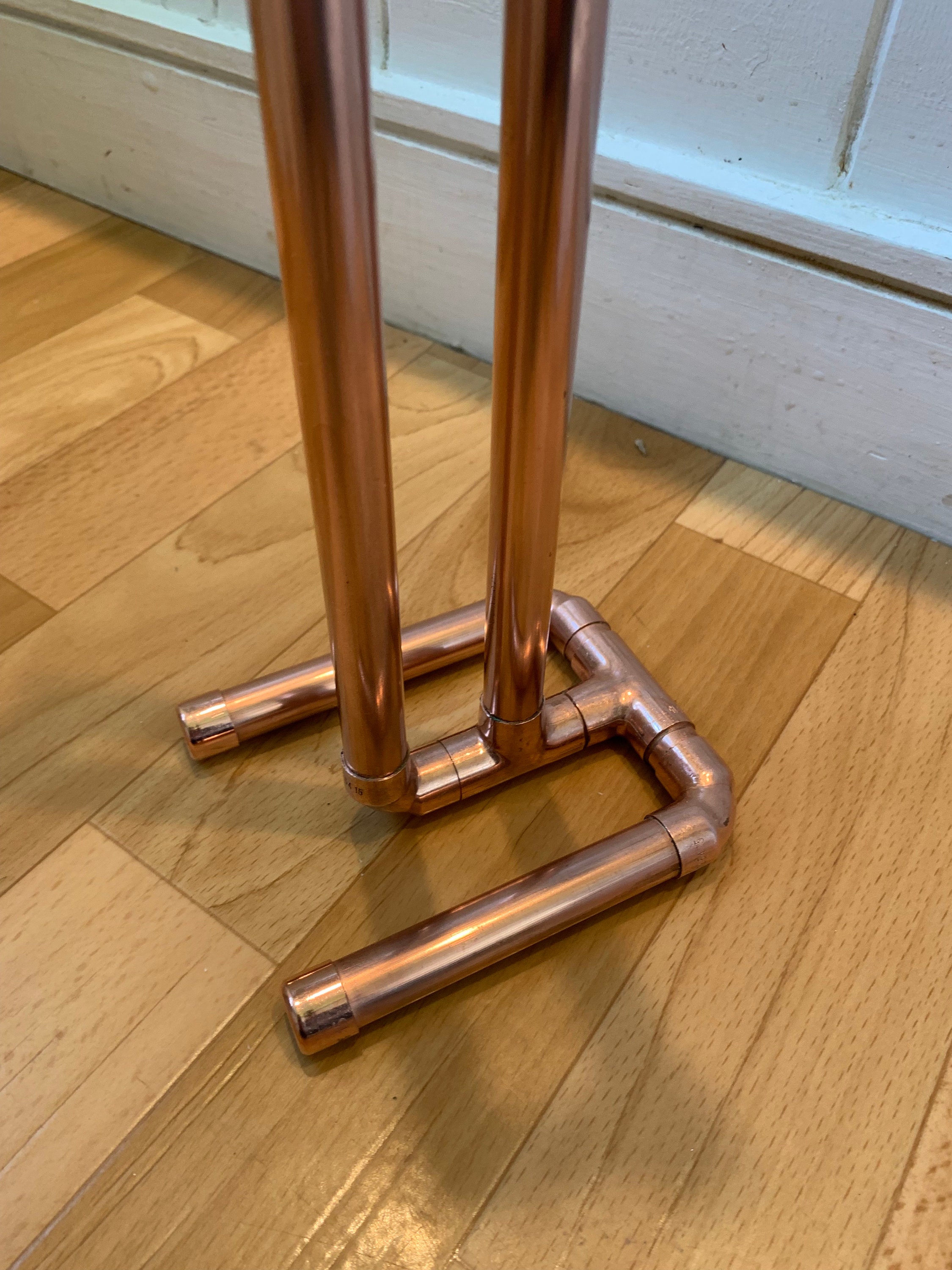 Toilet roll holder handmade copper toilet roll holder toilet Etsy