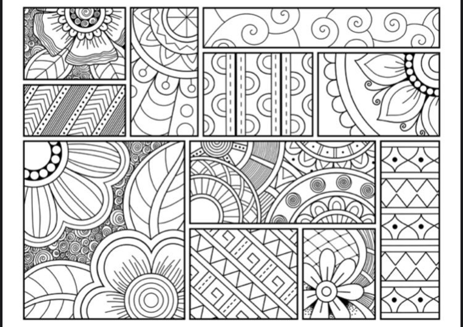Digital distress coloring book 8 | Etsy