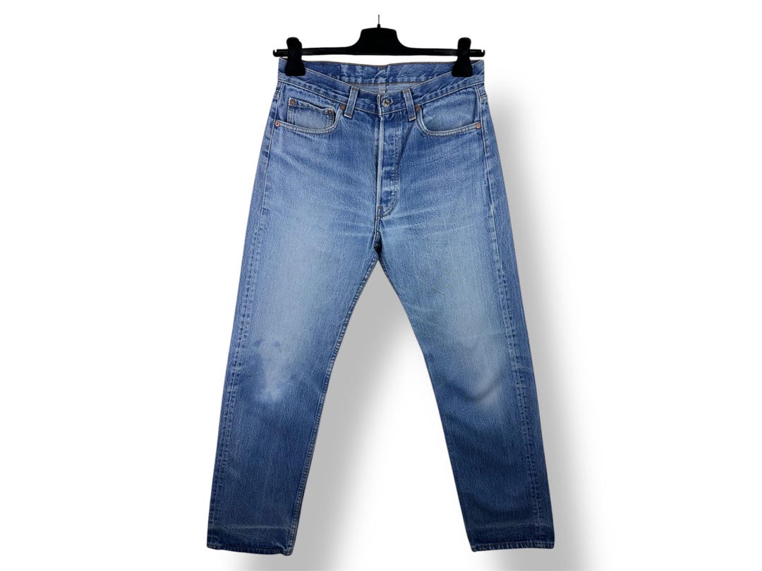 パンツ 1980s LEVI'S 501 DENIM PANTS W30 L32 Levis 501 Vintage W30 L32 Jeans Medium Blue Stonewash Faded