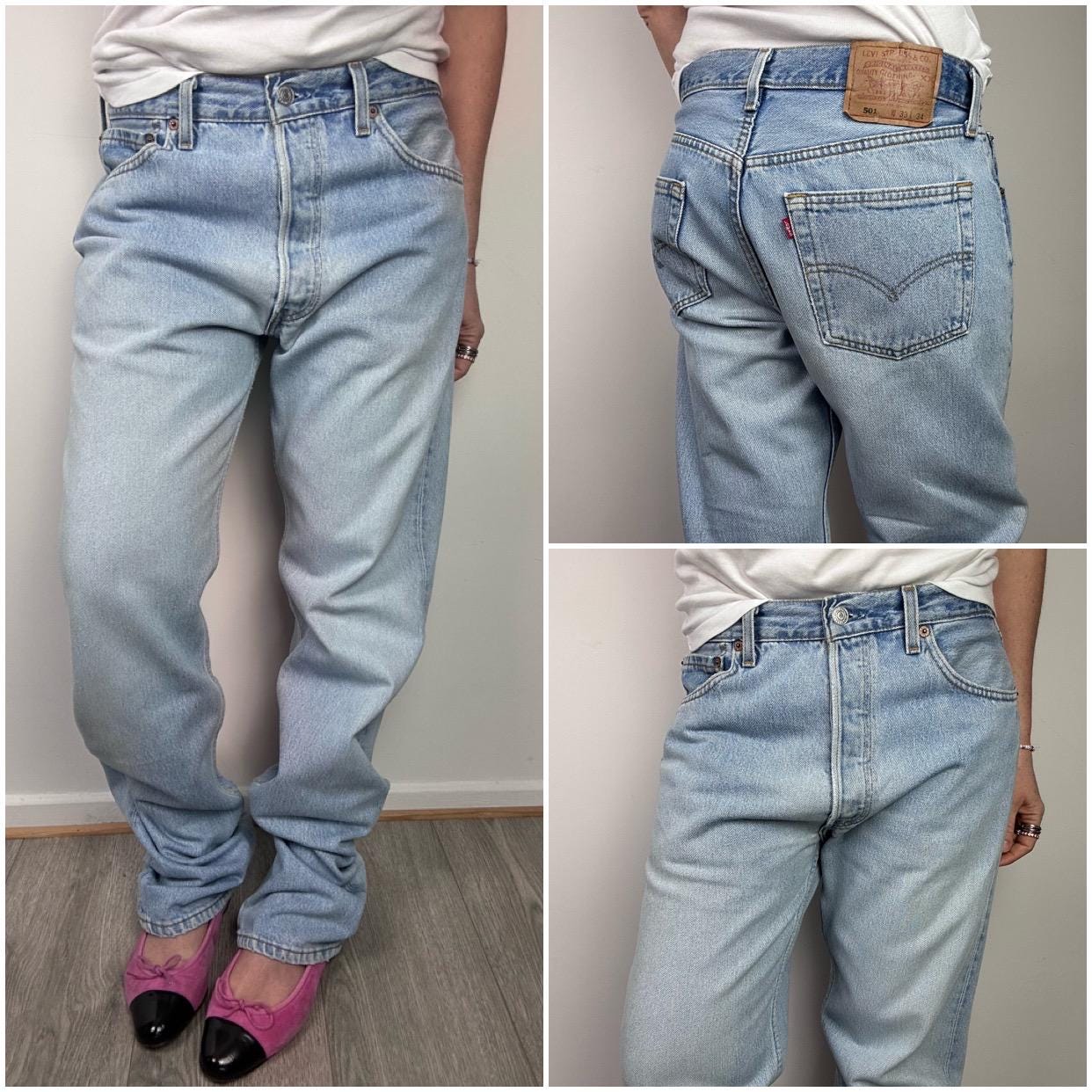 LEVI’S 501 ビンテージ w31 L34 Levis 501 W31 L34 - Etsy