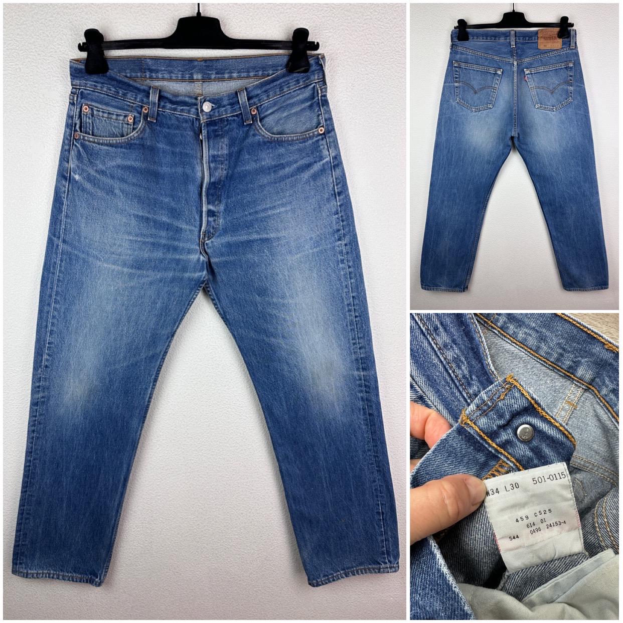 Womens Levis 501s 90s W32 - Etsy