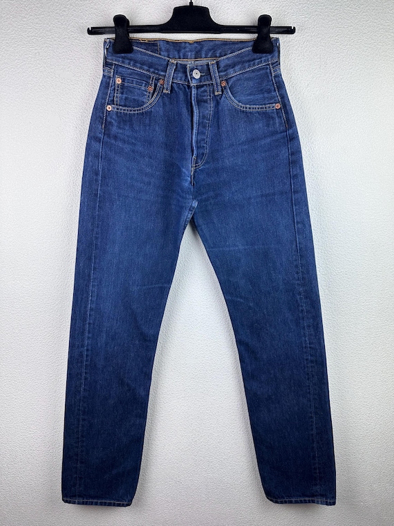 リーバイス 501 ヴィンテージ w25 L32 ジーンズ 501s ダークブルー 未