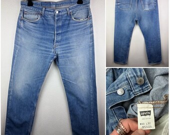 90' Made in USA New Levi's 501 W33,5 L36 Vintage Deadstock With