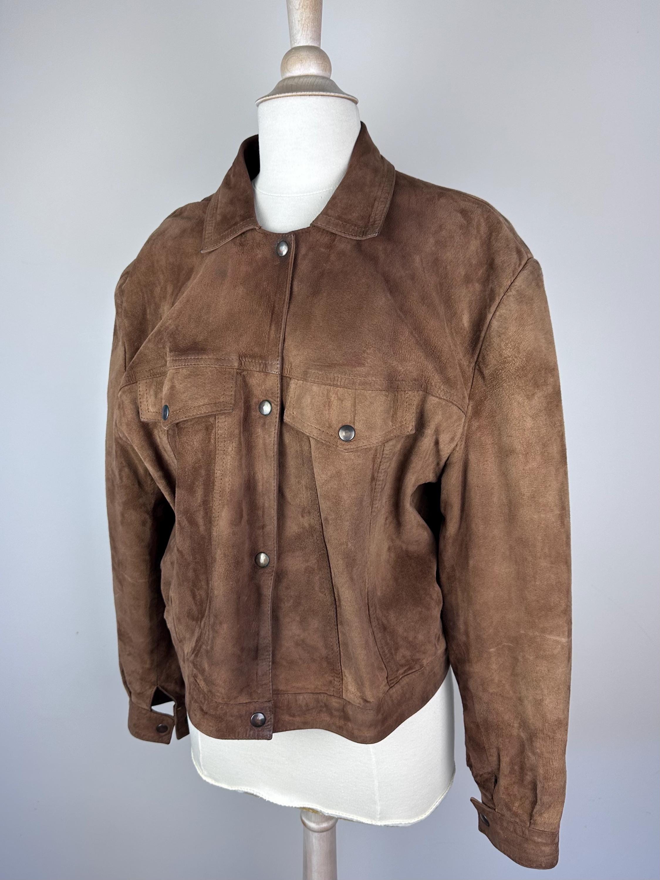 Yves Saint Laurent Vintage Western Jacket With Fringed Fine Suede