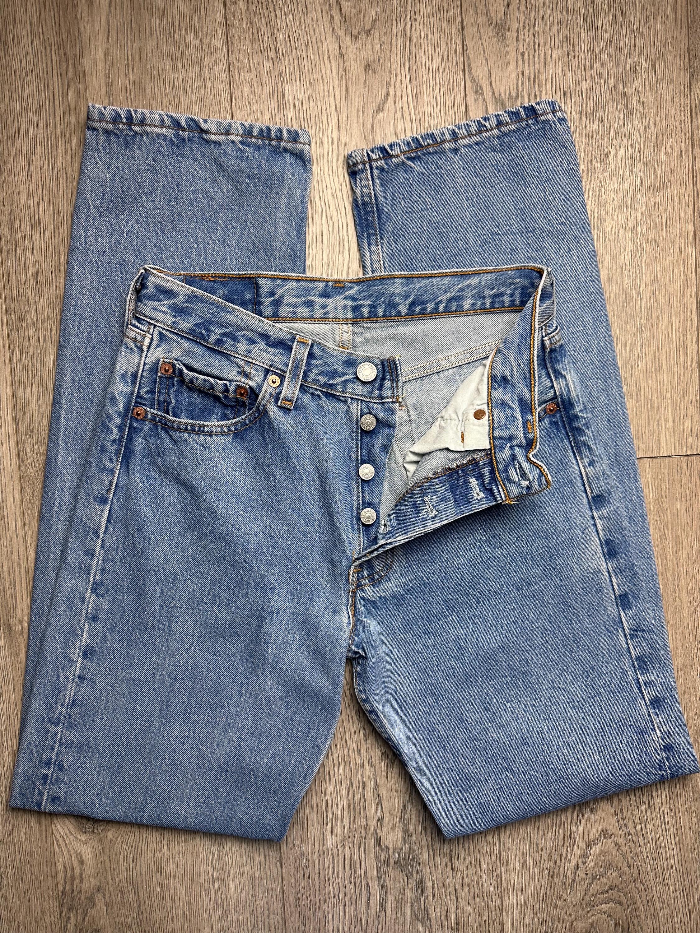 Levi's 501 STUDENT デニム 米国製 W26 L30 Levis 501 Student W26 L32 Vintage Jeans Medium Blue