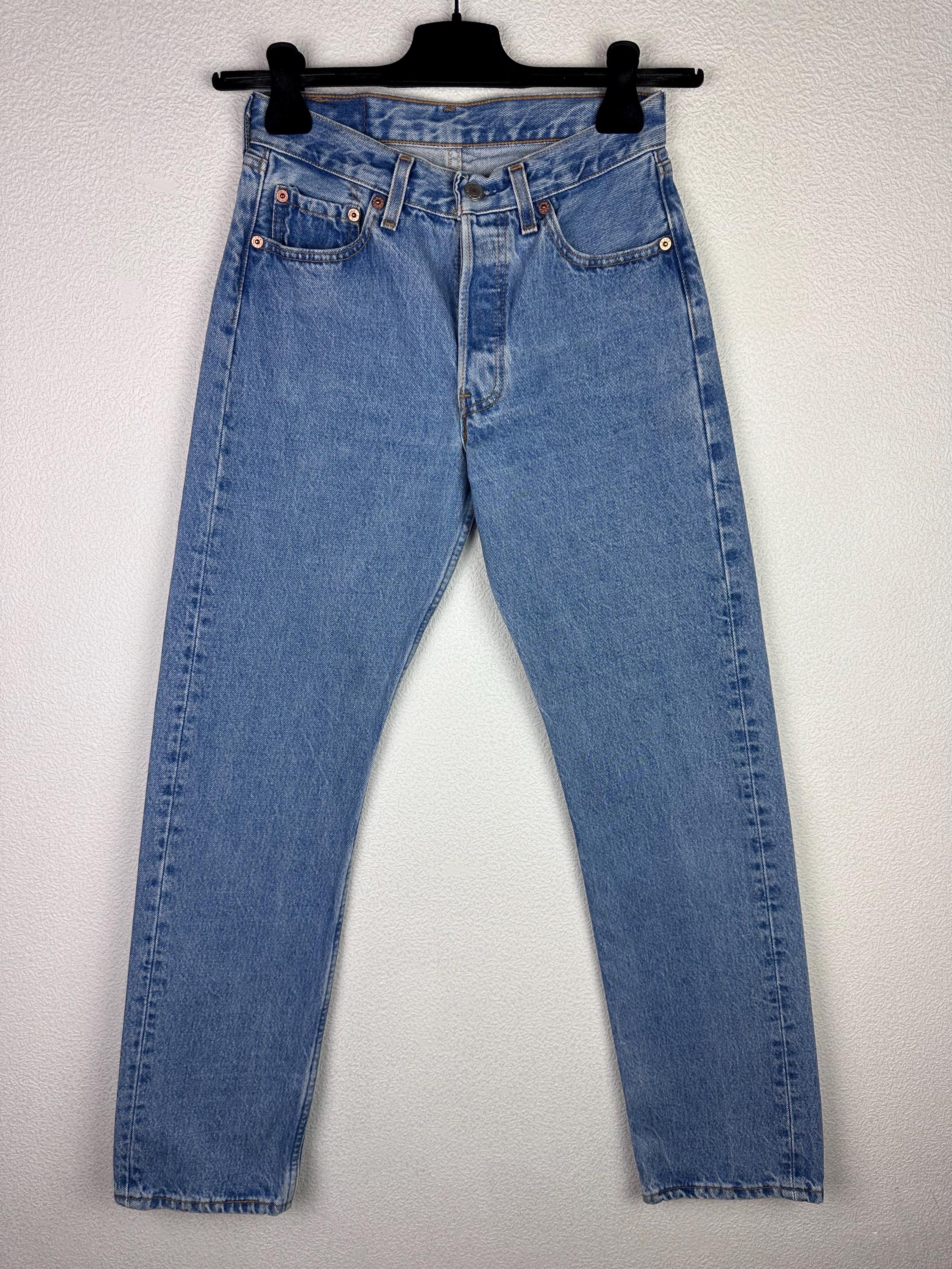 Levi's 501 STUDENT デニム 米国製 W26 L30 Levis 501 Student W26 L32 Vintage Jeans Medium Blue
