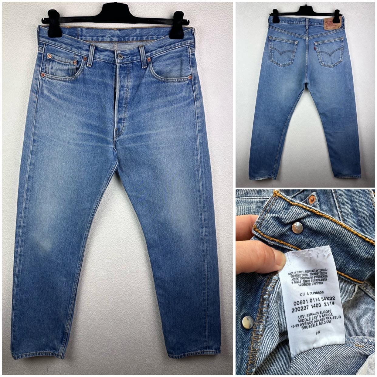 Levis 501 W34 L32 - Etsy