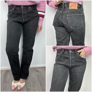 Levis 501 Black W31 L30 - Etsy