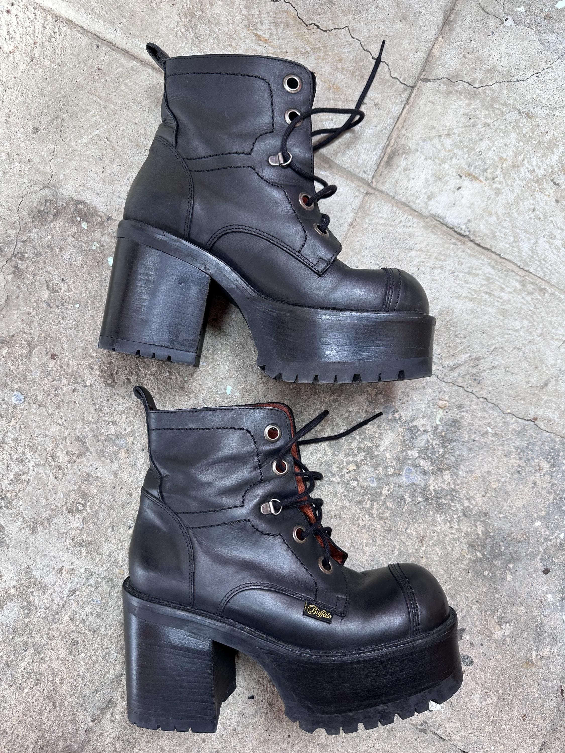 靴 BUFFALO BOBS - engineer boots opium y2k BUFFALO BOBS - engineer boots opium y2k