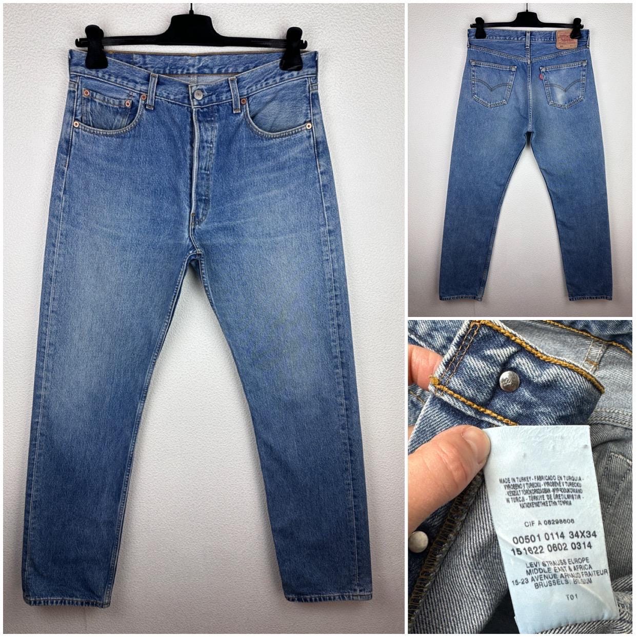 Levis 501 W32 L34 - Etsy