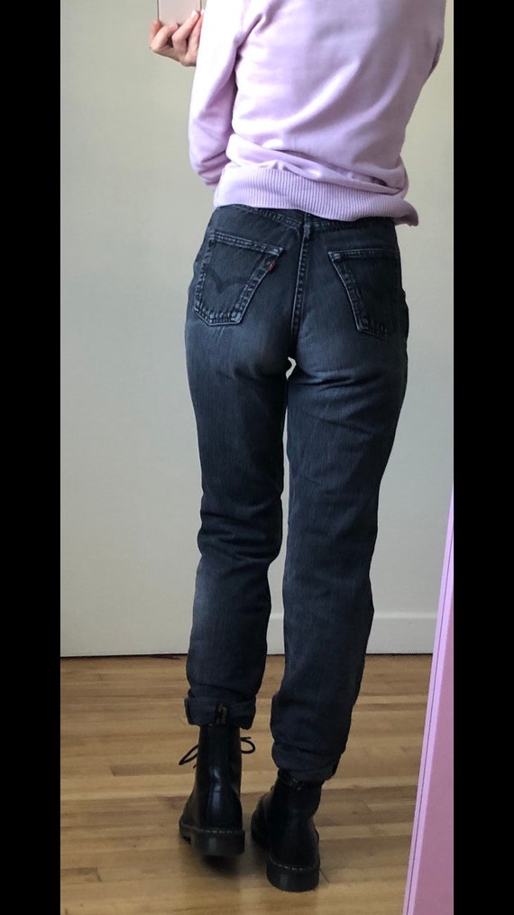 Vintage Levis 901 W24 L32 Faded Black | Etsy Australia