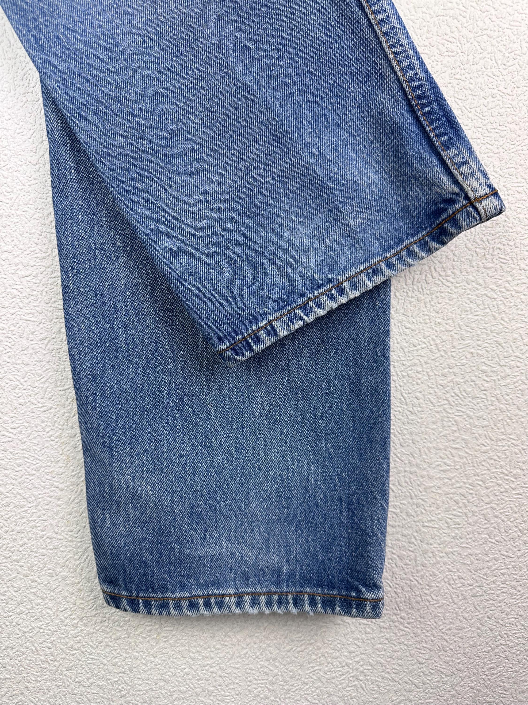 パンツ Levis 501Used Denim Made in USA W31 L33 Vintage 2000s Levis 501 Distressed Jeans Blue Size W31 L33