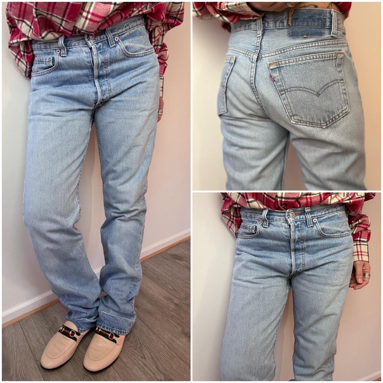 Levi's 501 W29 L34 - Etsy Levi's 501 W29 L34 - Etsy