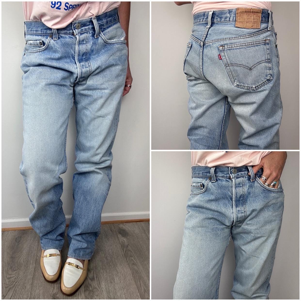 80 S 90 S Levi's 501 - Etsy Canada