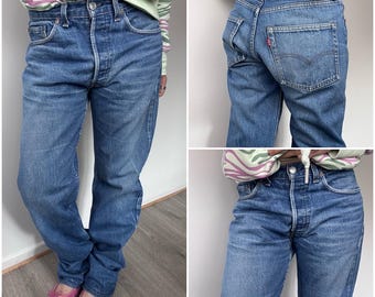 Vintage Levi's 55501 501XX Jeans Size 30 / Faded Distressed