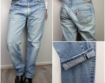 Vintage Levi's 503BXX 90s Selvedge Denim - Etsy