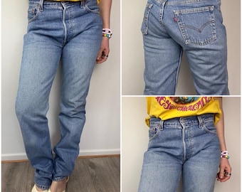 リーバイス 501 ジーンズ W30 L34 / ダークブルーウォッシュ / 90年代 