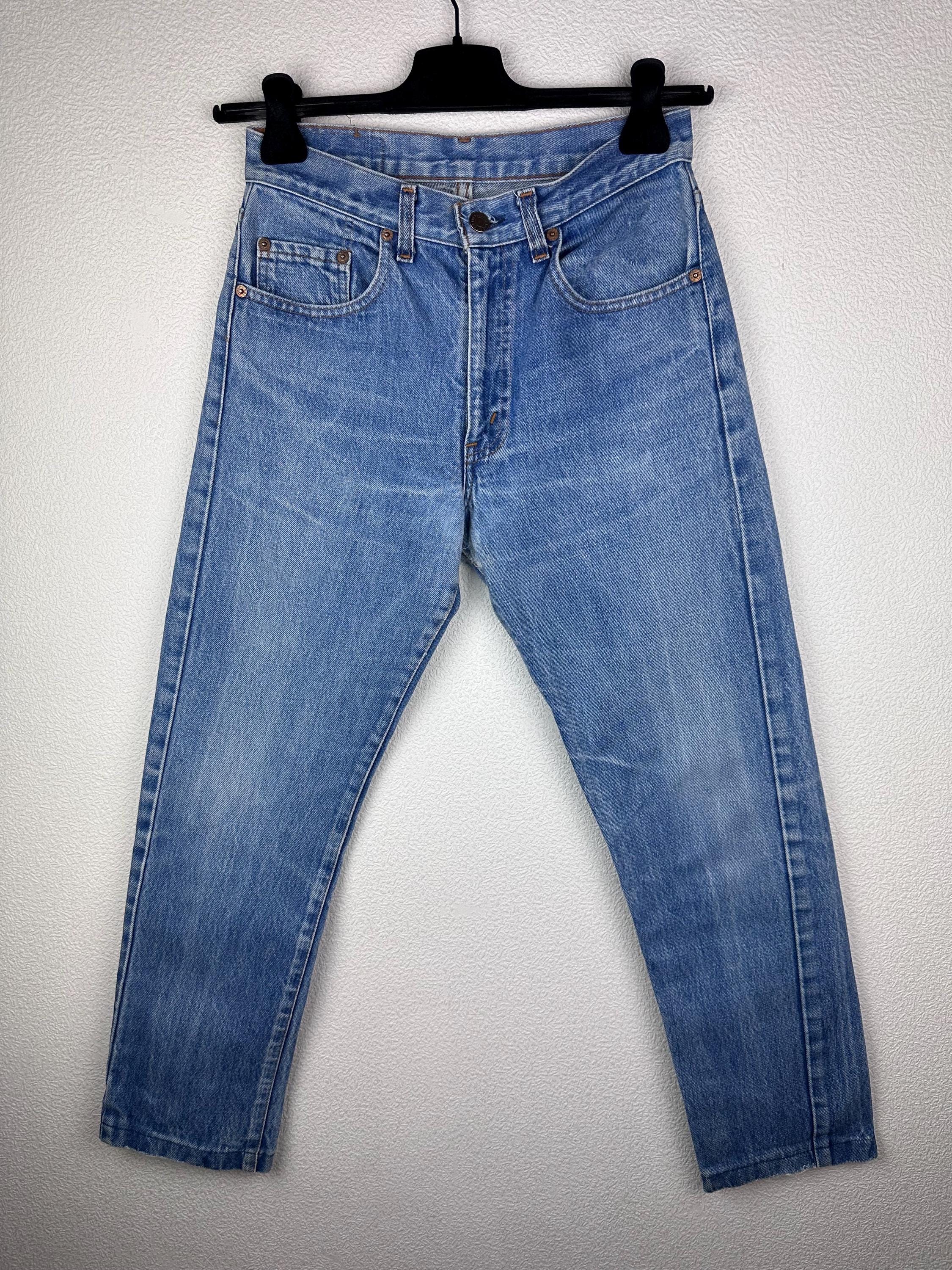 Levis 505 Vintage W27 L28 Jeans Medium Blue Stonewash 80s Levi's