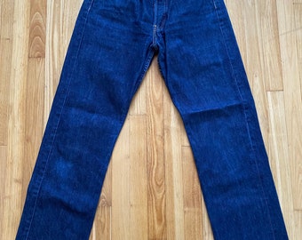 dark blue levis