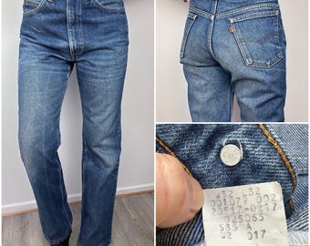 Vintage 60s Levis LEVIS 501 Big E Selvedge Redline Denim Vintage 60s Levis LEVIS 501 Big E Selvedge Redline Denim