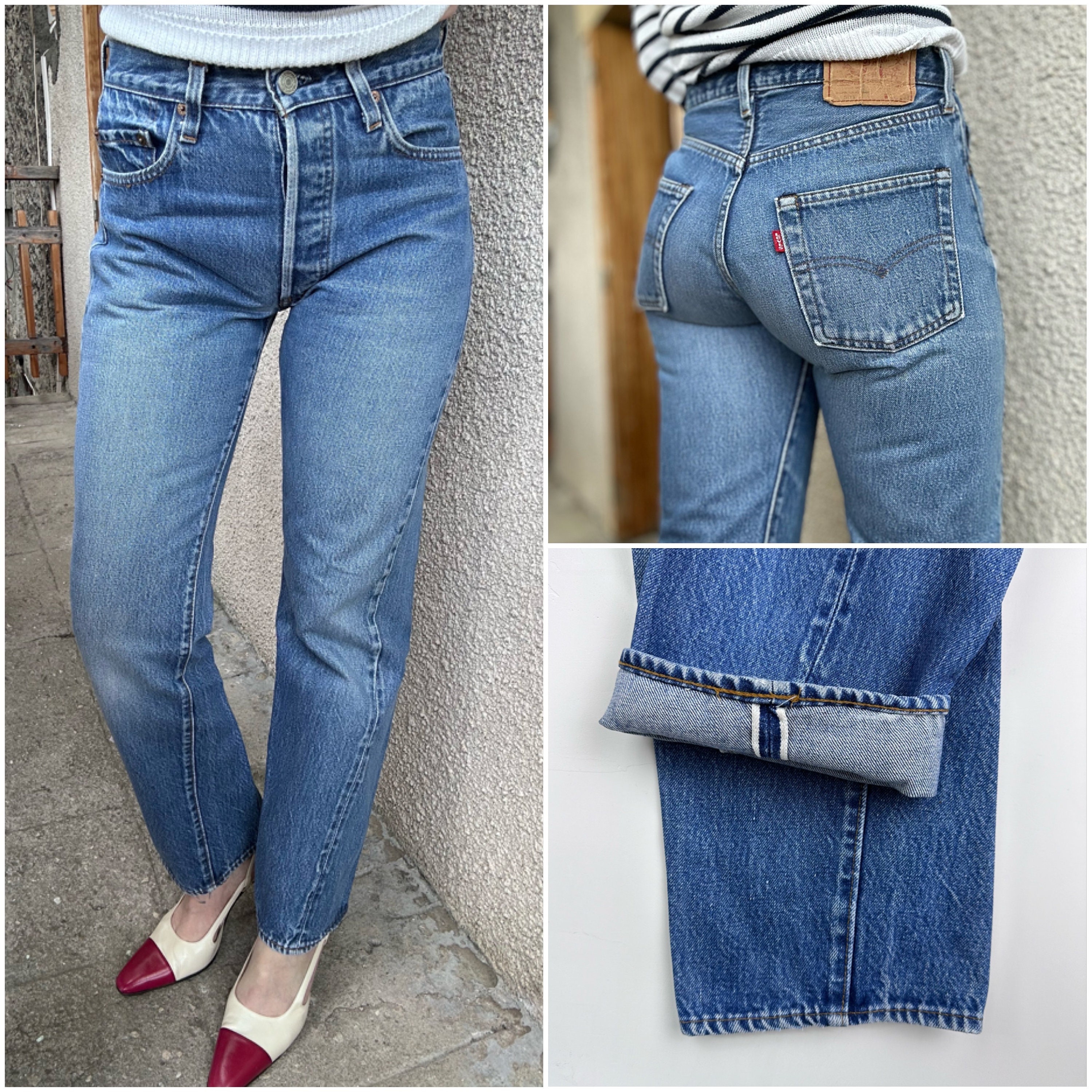 新品　Levi's 501 ORIGINAL W25/L30 デニムパンツ LEVI'S 501 Straight Leg Button-Fly Jeans Men's W30/~L30