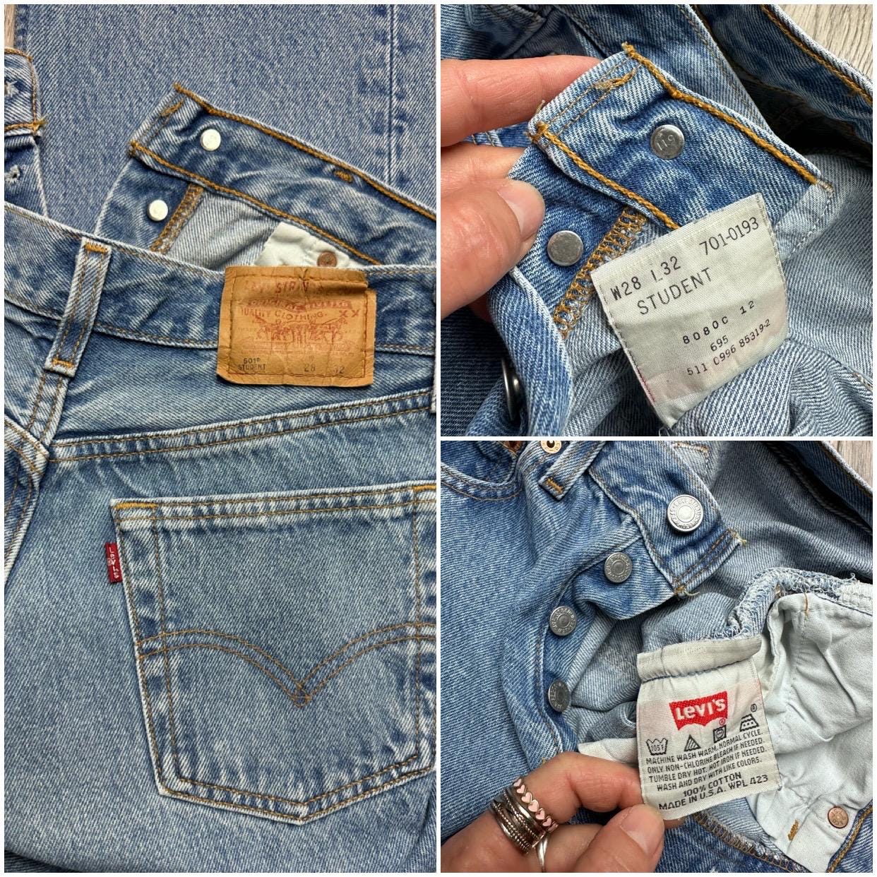 Levi's 501 STUDENT デニム 米国製 W26 L30 Deadstock】90's USA製 Levi's 501 (Student) / W30 L32 | Daily