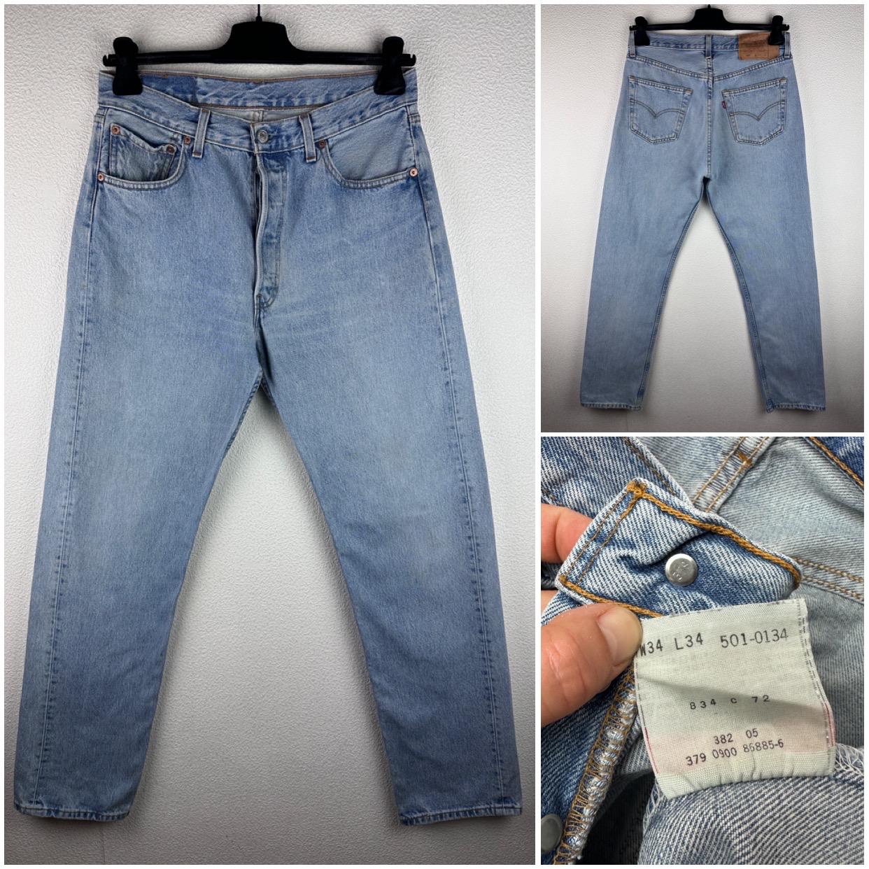 Levis 501 W32 L34 - Etsy