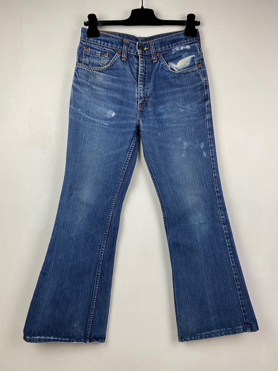 ヴィンテージ Levis 507-0217 W25 L29 フレアジーンズ 1970年代 ヴィンテージ Levis 507-0217 W25 L29 フレアジーンズ 1970年代