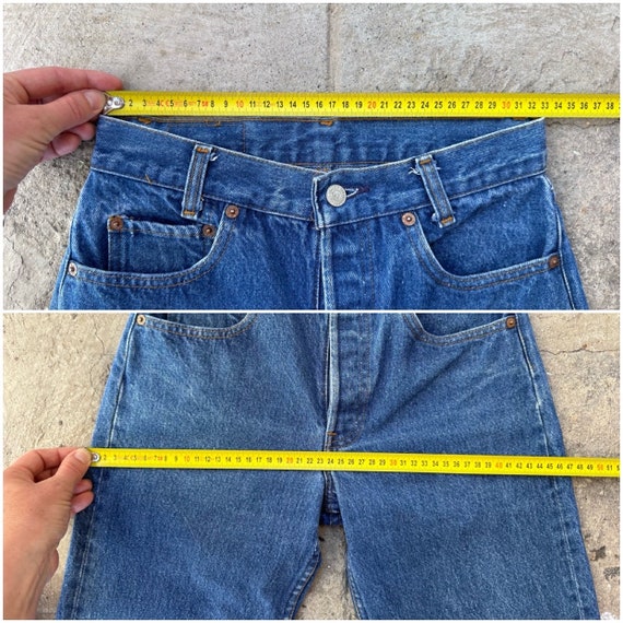 Levis 701 vintage w25 L25 jeans bleu fonce brut 80s straight leg Levis denim women buttonfly USA 1982 Etsy France