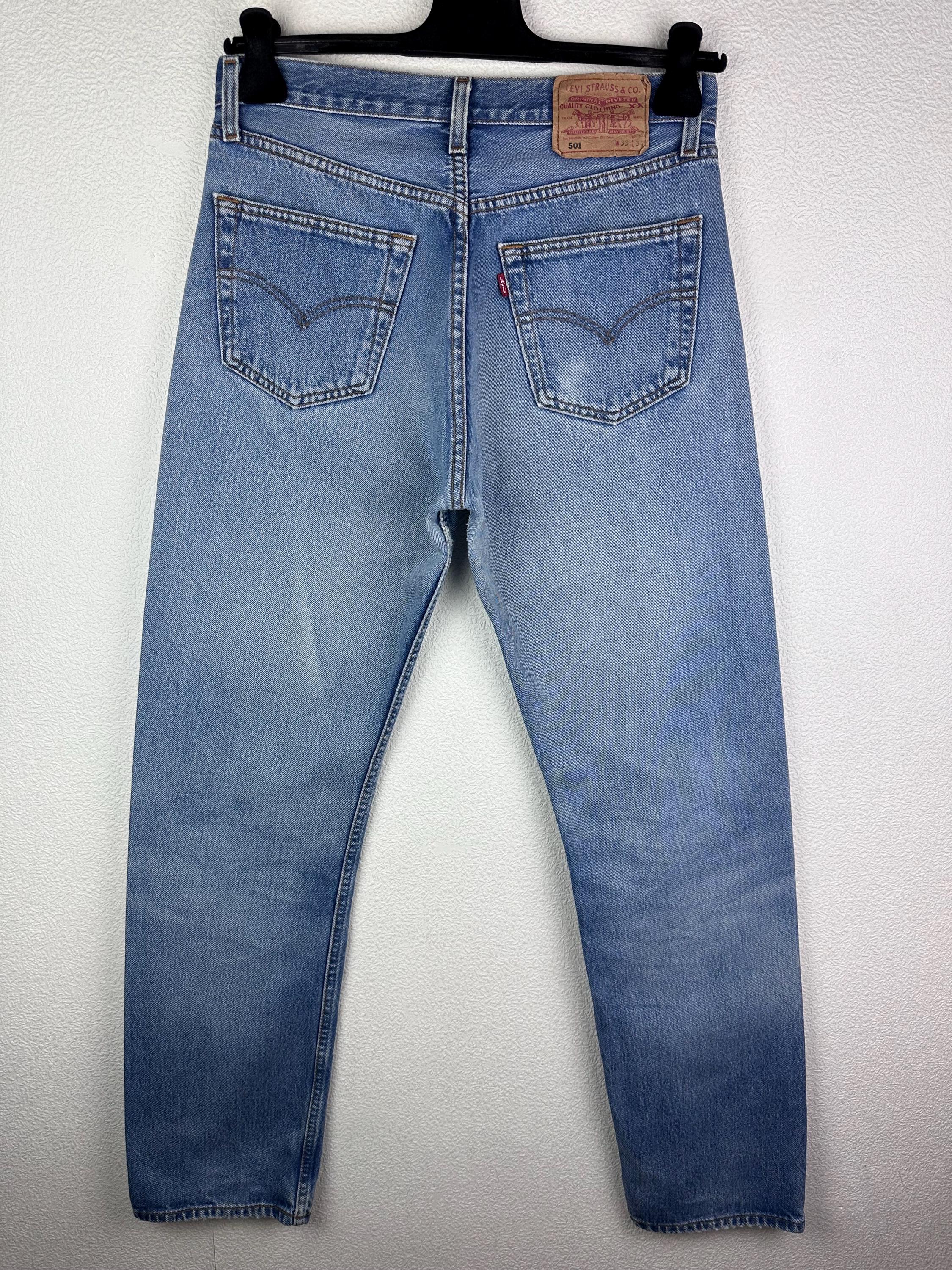 LEVI STRAUSS & CO. XX ブルーデニム W33 L31 Levi's 501 Vintage W31 L33 Jeans, Medium Blue, Stonewashed