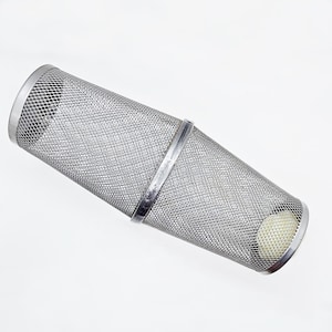 Pond Pump Intake Inflow Basket Screen Made of Steel - Hand crafted