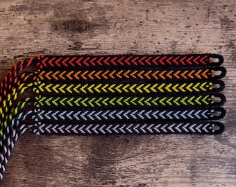 Bordered Chevron Friendship Bracelet