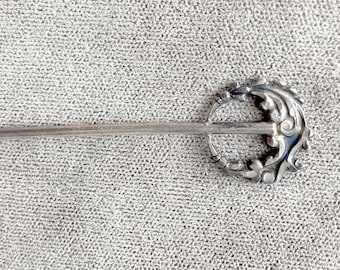 Antique Sterling Silver Button Hook Bigelow Kennard Boston