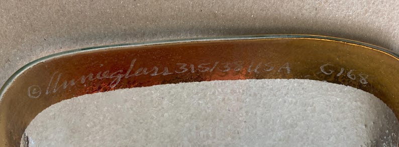 Annieglass Roman Platter - Thumbnail 4