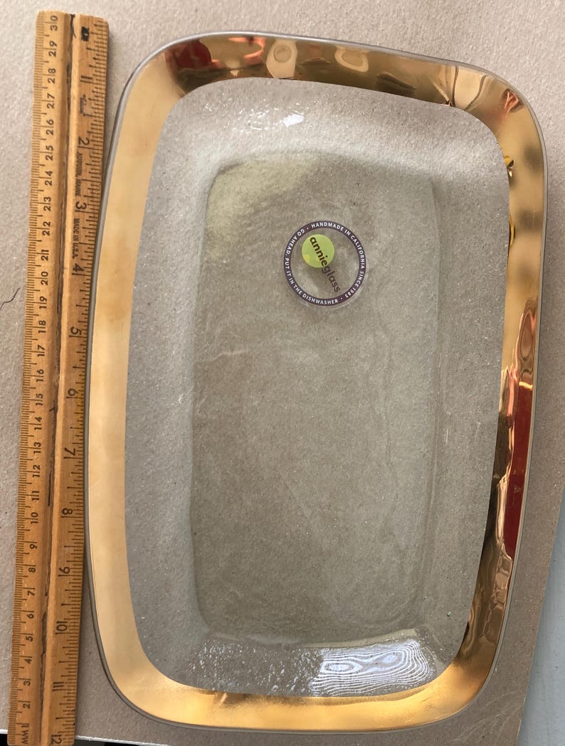 Annieglass Roman Platter - Thumbnail 2