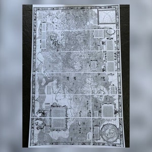 Mercator Weltkarte von 1569 (Composite)