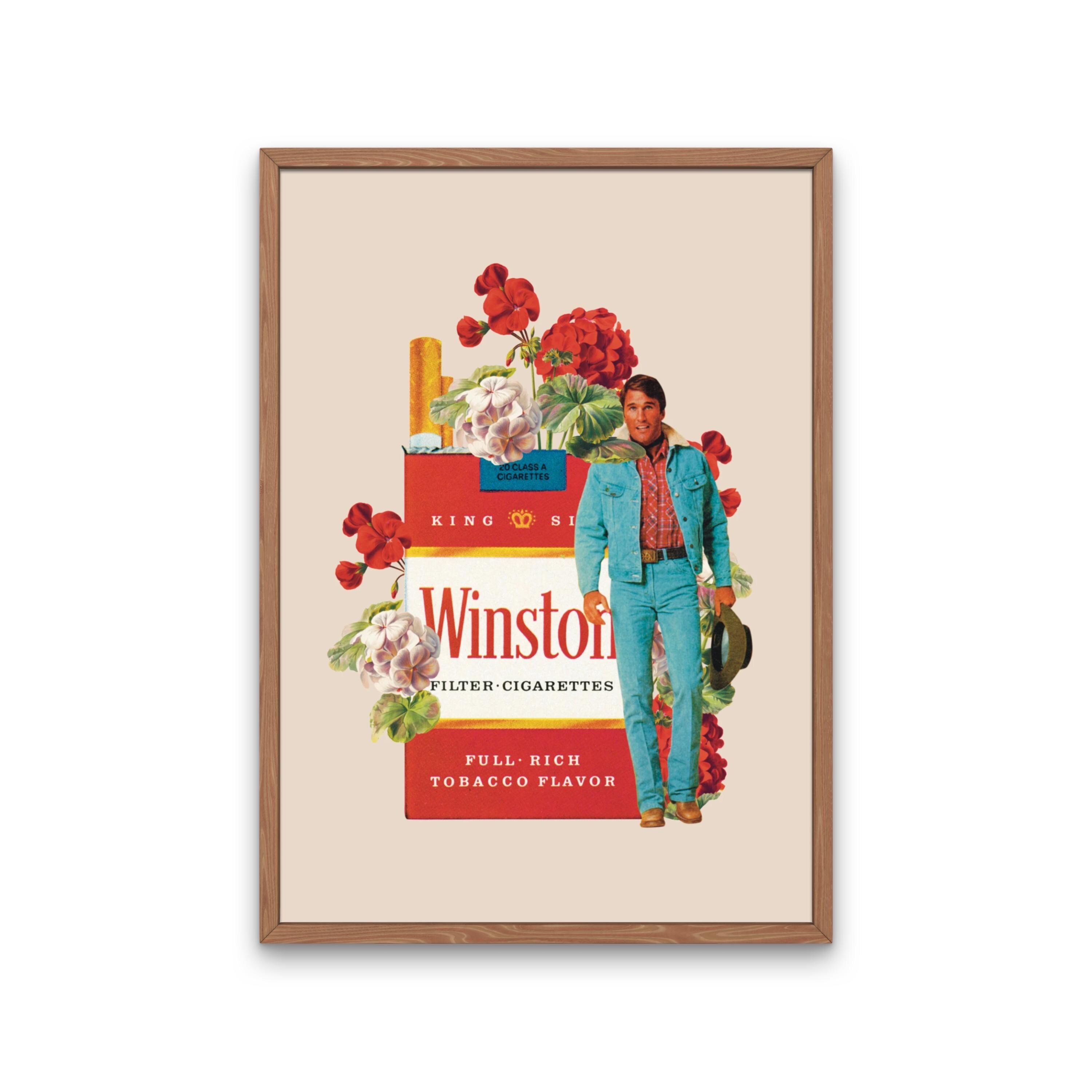Winston Cigarette Ad - Etsy Canada