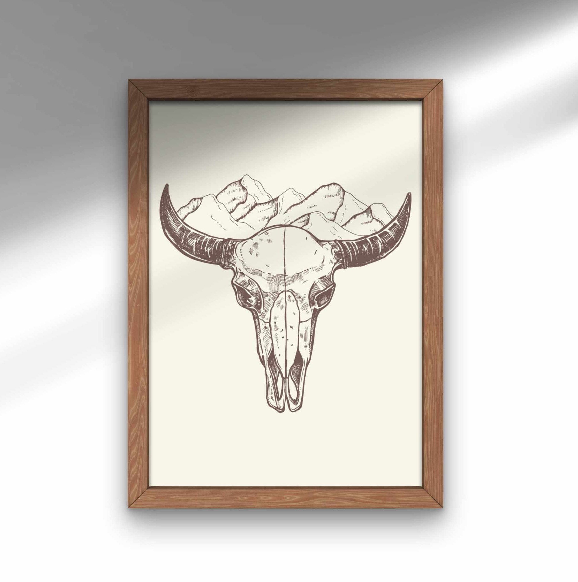 Cow Skull Art Print edu.svet.gob.gt