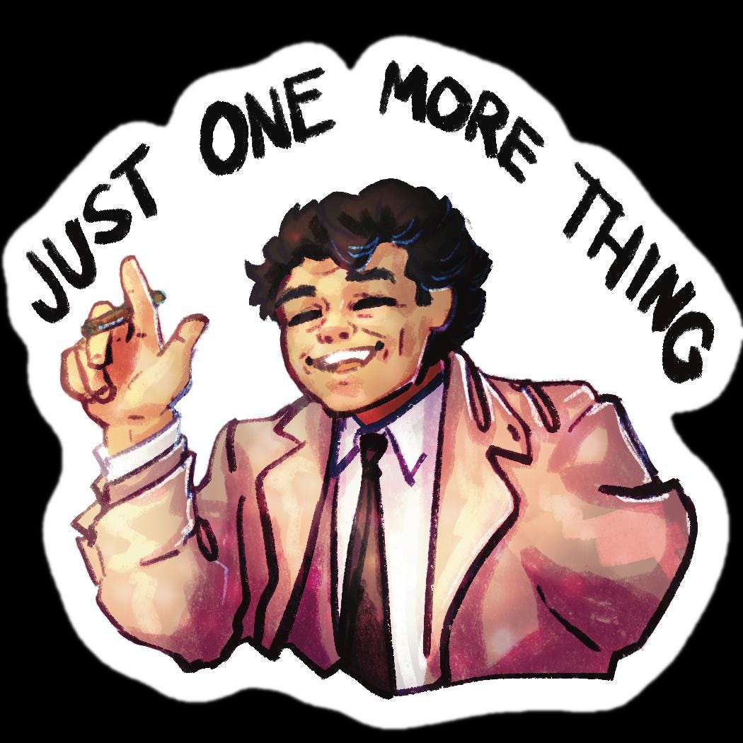 Columbo Badge - Etsy