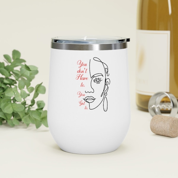 Vous n’arrivez pas à vous devez, Jess S, Cadeau pour le cyclisme, amateur d’exercice, Noyau dur, maman en forme, Fitness, Tumbler à vin isolé de 12 oz