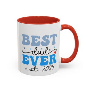 Coffee Mug, Best Dad Ever Mug for Father&#39;s Day, Gift for Dad, Birthday Present, Father&#39;s Day Gift, Ceramic Mug