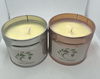 De-stress Hand poured container Candle