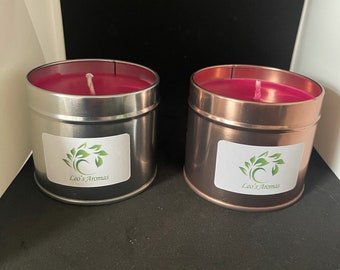 Berry comforting Hand poured container candles