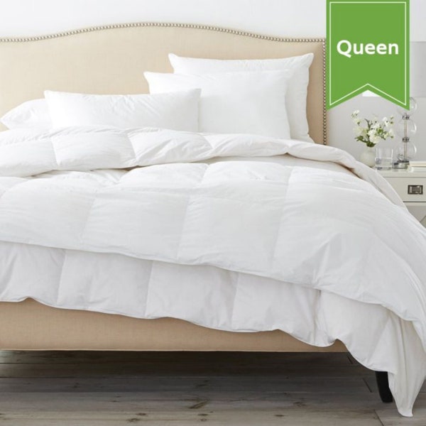 Indulge in Comfort: Hypoallergenic Cooling Queen Duvet Insert with Down Alternative Fill - Enhance Your Sleep Experience