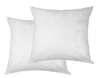 Luxurious Square Down Alternative Decorative Pillow Insert, Decorative Cushion Insert, Home Decor Accent, 1 Pillow (14x14)