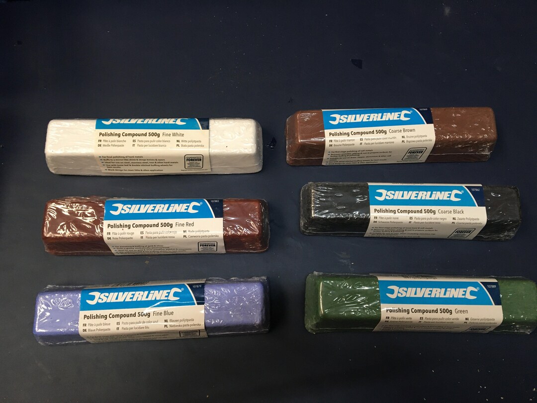 Silverline 500 GRAM Large Bar Jewellery Polishing Compound Etsy