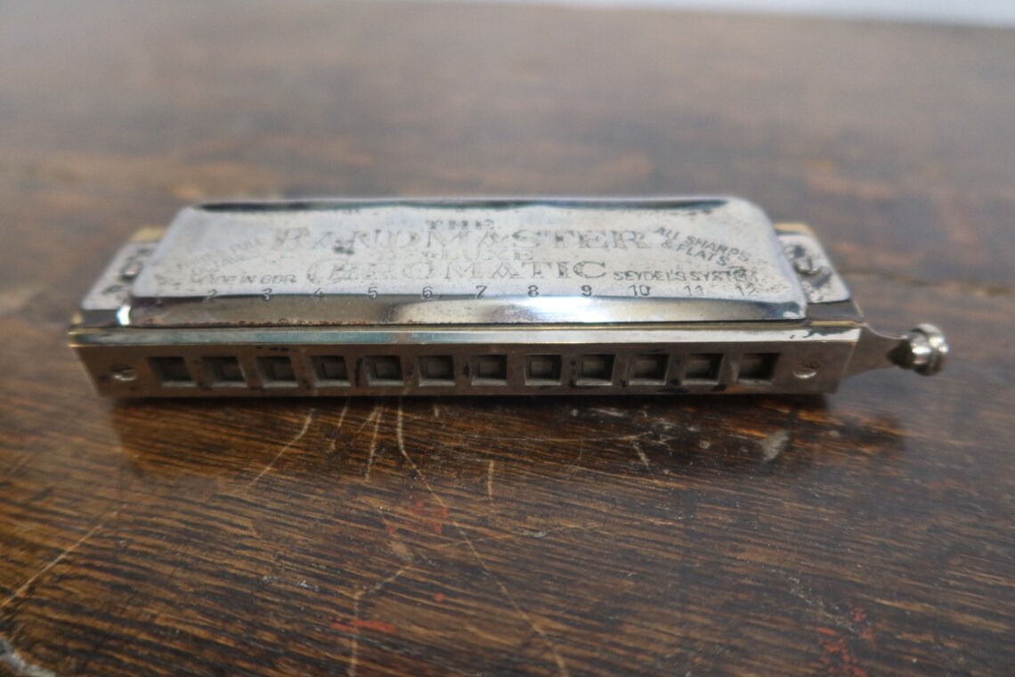 Vintage Bandmaster Deluxe Chromatic Harmonica All Sharps and Etsy