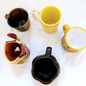 Taza de café Studio Pottery: Serpiente de cascabel, Zodíaco de Anthropologie, Otoño de Rae Dunn imagen 5