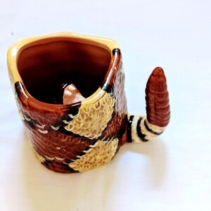 Taza de café Studio Pottery: Serpiente de cascabel, Zodíaco de Anthropologie, Otoño de Rae Dunn imagen 10
