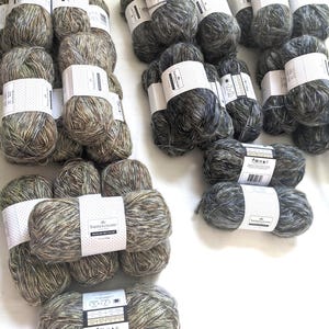新品 deuxieme classe Mohair Mix Big Stole Gazzal Super Kid Mohair Knitting Yarns – Nevel Yarns
